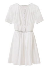 Proenza schouler white dayshirtdress mini dress